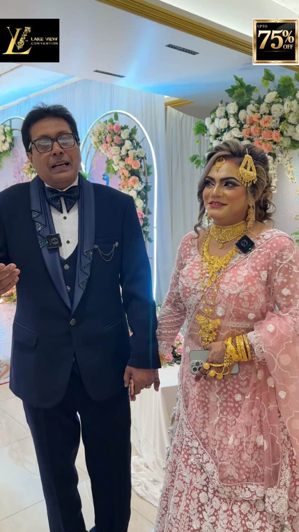 A Dream Wedding Come True! “Our wedding at Lake View Convention was a dream com…