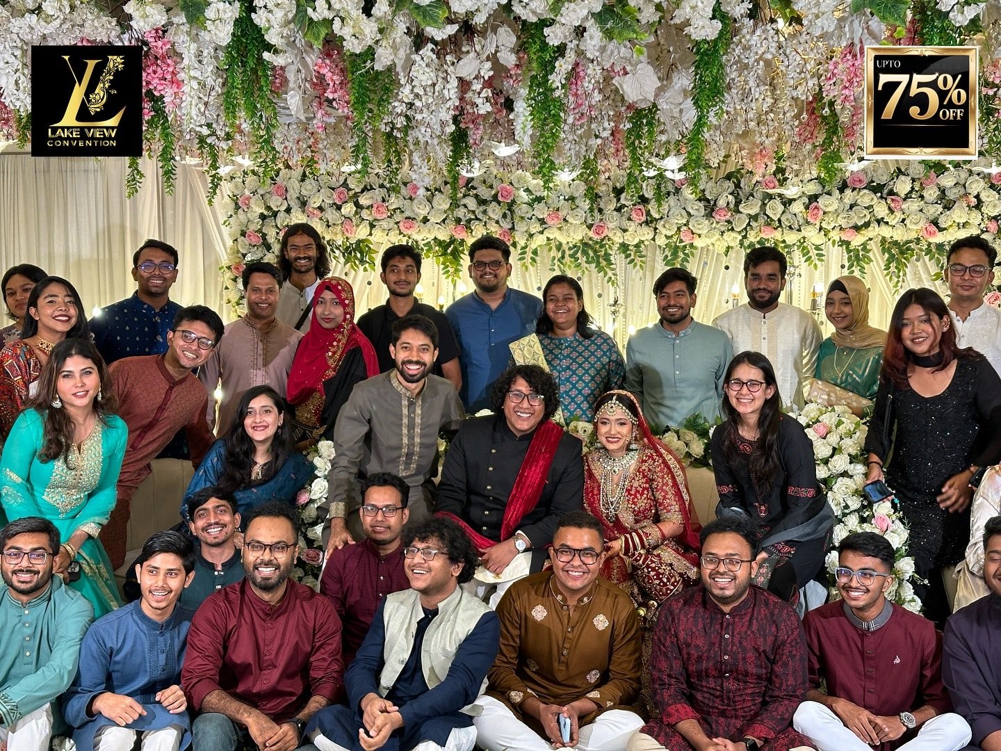 We were honored to host a beautiful reception ceremony with the presence of none…